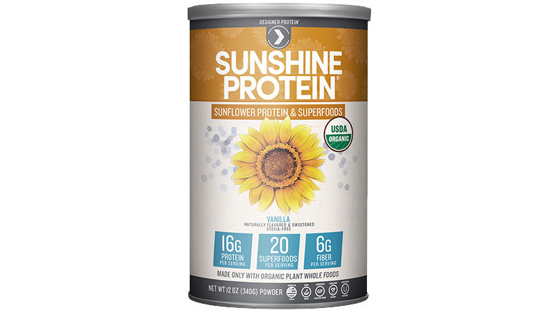 Organic Sunshine Protein Powder Vanilla